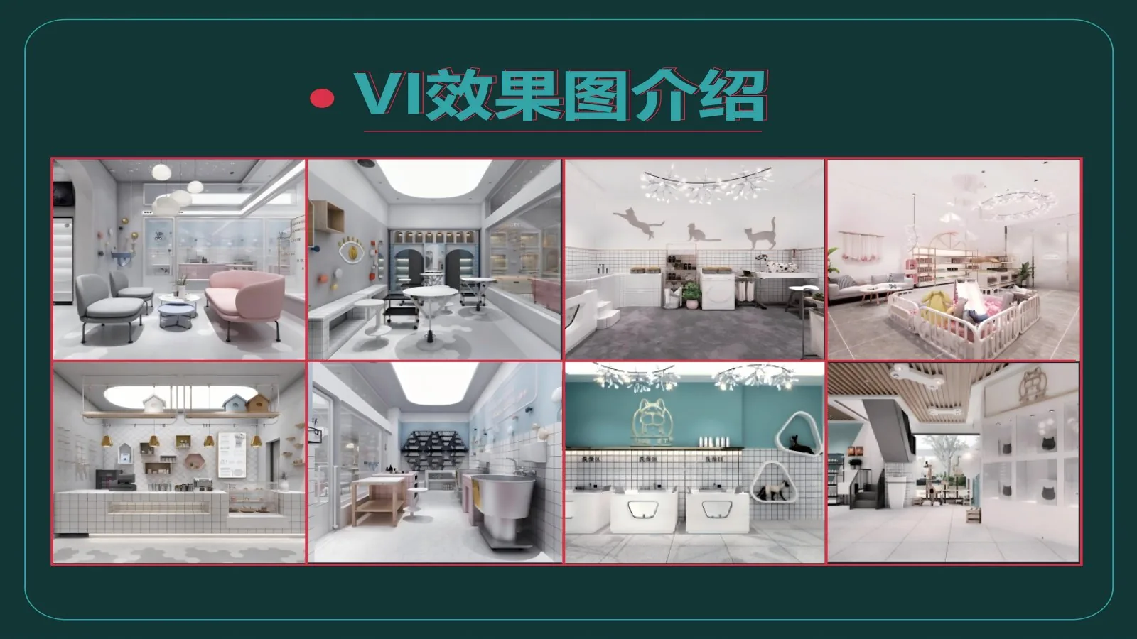 宠物门店空间设计效果图